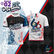 Merdeka 66 Tahun 2023 Sublimation T shirt  Baju Merdeka Design Sublimation Jersey
