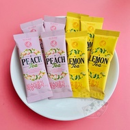 [Cat Sisters] Korea Emart No brand Peach Black Tea Fruit Lemon