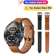Aolon Navi R4 strap Leather strap Aolon Navi R3 R4 smart watch strap Sports wristband