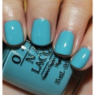 OPI Euro Cant Find My CzechBook E75 15ml Nail Polish Blue Cream Infinite Shine