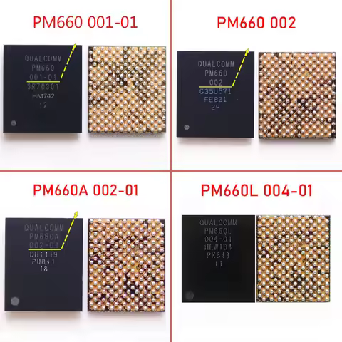 PMIC PM660 001 002 PM660A 002-01 PM660L 004-01 Power Supply Chips for Xiaomi 6X NOTE 3 REDMI NOTE 6 