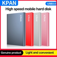 ☈✗❡ New style KPAN Metal thin External Portable hard drive1TB 500GB Storage Capacity Disco duro portátil Externo for PC/Mac 1 order