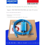 2023/Original■ AMSAMOTION is suitable for Mitsubishi plc data cable FX3U programming cable 2N commun