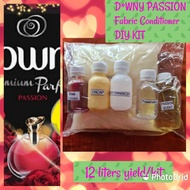 DIY KIT  Fabric Conditioner,FABCON, D. PASSION,DIY KIT,Pink Fabcon,12-14  liters yield/kit, PREMIUM 