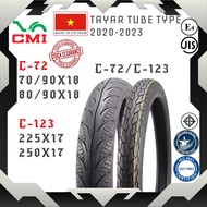 **[CLEAR STOCK] CMI RACING MOTORCYCLE TAYAR 2020-2023 TUBE TYPE TYRE DIAMOND SOTONG 70/90-18 80/90-1