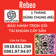 Tài Khoản ChatGPT Plus GPT4 - REBEO Shop