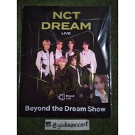 NCT DREAM BEYOND LIVE BROCHURE BEYOND THE DREAM SHOW W/ HAECHAN PC PHOTOCARD