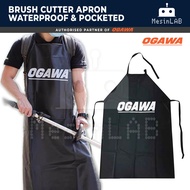 Ogawa Brush Cutter Apron | Baju Mesin Rumput Tebal | Waterproof &amp; Pocket Design | Thick Grass Cutter Shirt