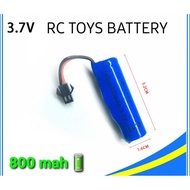 Bateri charger 3.7v 800mah li-ion battery for rc car toys bateri 3.7v untuk kereta remote control
