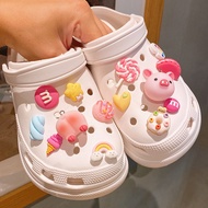 Suitable for crocs crocs Shoes Accessories crocs Cute Children cross Shoes Flower Decorative Buckle 