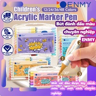 Enmy Markers - Diverse Color Sets, Sharp Drawings, Artistic Standards