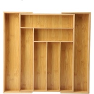 KITCHEN ORGANISER-DIVBAM-LIGHT BROWN-CUTLERY DIVIDER