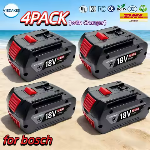🔥for bosch 배터리 18v battery Rechargeable 18650 lithium battery buit-in BMS and Charger High-Performan