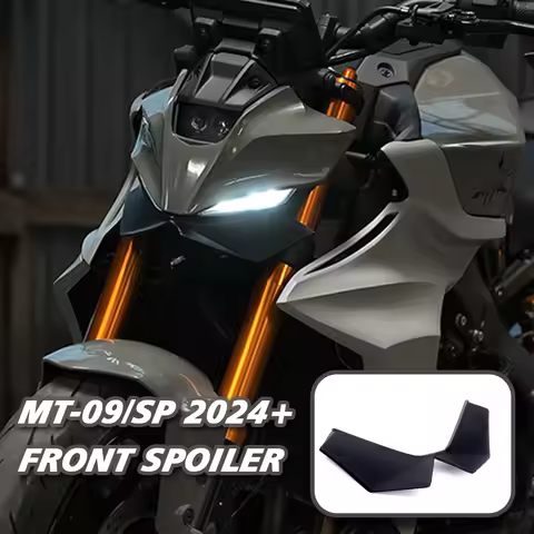 For YAMAHA MT-09/SP GP WING DOWNFORCE NAKED FRONTAL SPOILERS MT09 GEN 4 2024 2025 Front spoiler Lowe