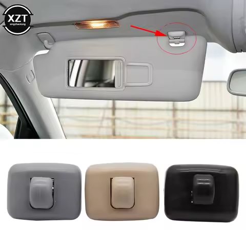 2Pcs Sun Visor Clip Porpor Booya for Audi A1 A3 A4 A5 Q3 Q5(8E0 857 562)A7 B6 B7 B8 S4 S5 Interior S