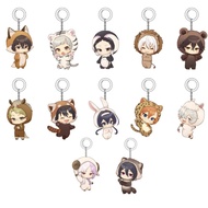 GANTUNGAN BUNGOU STRAY DOGS KEYRING CHIBI / ANIME KEYCHAIN BUNGOU STRAY DOGS BSD