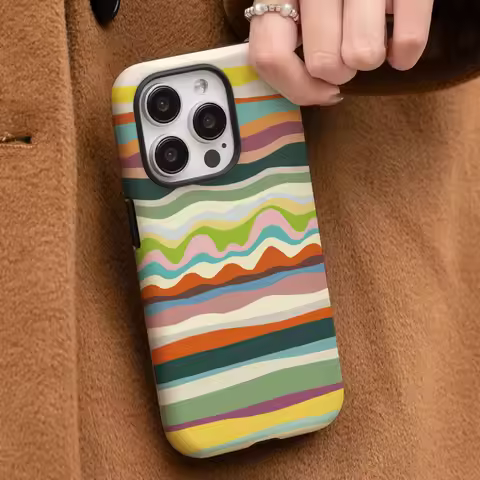 Phone Case For Huawei Nova 10 11 12 8 9 13 Pro 12i 13i 11i Y70 Y71 Y72 Y63 Y90 Y91 Colorful Striped 