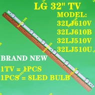 NEW 1 PCS 8LED LG 32" TV LED BACKLIGHT 32LJ610V 32LJ610B 32LJ510V 32LJ510U HC320DXN-ABSL1-2143 LC320