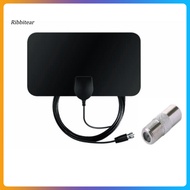  50 Miles Range Indoor High Gain 20dBi DVB-T2 Digital 1080P High Clarity TV Antenna Aerial