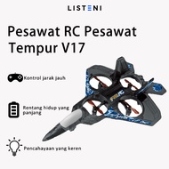 Pesawat Remote Control V17 Pesawat Tempur Aeromodelling Glider Mini Foam Drone Pesawat Mainan Murid 