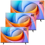 HISENSE 📺 32", 40" & 43" TV Pintar Bezeless Full HDGame Mode & AI Sports Mode / SMART LED TV A4Q Ser