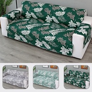 1/2/3 Seater Sofa Cover Washable Removable Armrest cover Furniture Protector Seat Cover Quilted Leaves Couch Cover Sofa