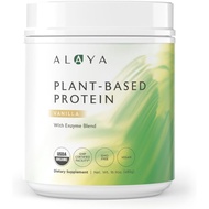 Alaya Naturals Organic Plant Based Protein Powder - Vegan Protein Powder with Pea Protein, Hemp Prot