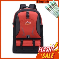 [WIDE BOTTOM] Super durable and lightweight 65L mountain climbing travel backpack - High quality wat