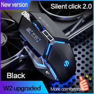 เมาส์เกมมิ่ง Inphic W2 Gaming Mouse Macro(Hi-DEF LEDเปลี่ยนสี) ความแม่นยำสูงปรับ DPI 200-8800 เมาส์ม