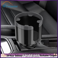 【Local Shipment】Car Cup Holder Expander Adjustable Base Bottles Cup Organizer Anti-slip Beverage Bot