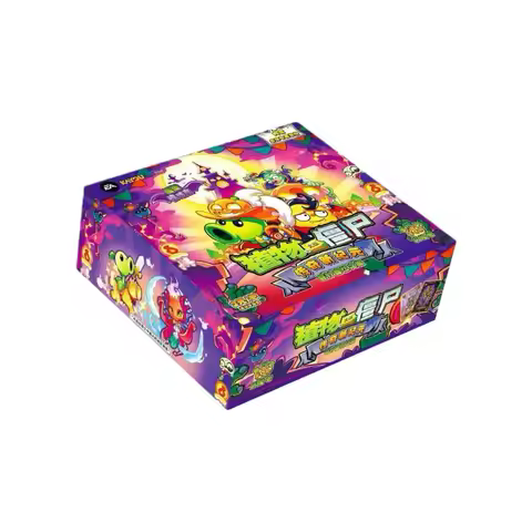 KAYOU Plants vs. Zombies Card Super Time Adventure 9 Zombie Horror Night Game Sunflower Peashooter A