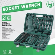 MATA 216 PCS RATCHET TOOL KIT SOCKET WRENCHRing