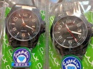omax 防刮傷翡翠水晶鏡面 日期石英錶 日本機蕊 超級耐用 優質防水 類似  SEIKO 星辰錶卡西歐