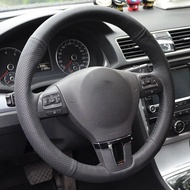 Car Steering Wheel Cover Artificial Leather Non-Slip For Volkswagen VW Golf Tiguan Passat B7 Passat 