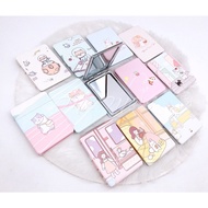 Makeup Mirror Cosmetic Compact Mirror Cute Mini Foldable Makeup Mirror Portable Travel Beauty Cosmet
