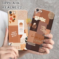 HP Case OPPO A1K / REALME C2 / C1 / OPPO A3S Softcase Camera Protector - Cellphone Softcase. Latest 