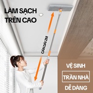 Cây Lau Trần Nhà KITIMOP CEILING Chổi Lau Tường Nhà Thông Minh Cây Lau Nhà Lau Kính Đa Năng