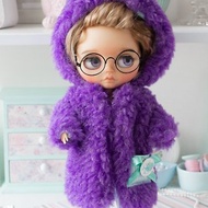 fur coat for doll Blythe 娃娃Blythe的毛皮大衣