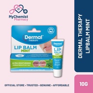 Dermal Therapy Lip Balm Ultra Moisturising Formula Mint 10g