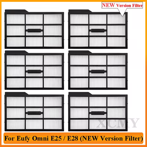 【NEW Version HEPA Filter】 Accessories For Eufy Omni E25 / E28 Vacuum Cleaner Accessories HEPA Filter