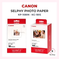 Canon SELPHY Photo Paper KP-108IN & KC-18IS
