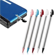 5Pcs Colors Metal Retractable Stylus Touch Pen for Nintend 3DS XL/LL Games Machine Accessories Screen Protecting Props