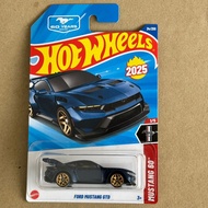 Hot Wheels Ford Mustang GTD - Blue ( 35 - 2025 Mix P - MUSTANG 60 1/5 )  - New for 2025