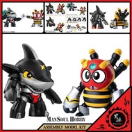 [日版 更保值] 小露寶 機甲小寶 1套2款 組裝模型 Wave B-Robo Kabutack Sharkler & Spidon Set