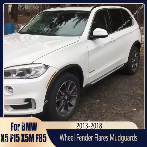 For BMW X5 F15 X5M F85 Wheel Arch Fender Flares Mudguards 25d 30d 35i 40d M50i M50d X5M 2013-2018 M 