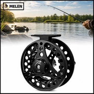MELEN Fly Reel, 5/6 WT Aluminum Alloy Fly Fishing Reel, Durable 2+1BB Bearings 85mm Diameter Fishing