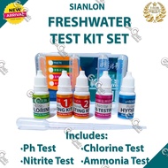 SIANLON Aqua Water Test Kit (pH Test, Ammonia Test, Chlorine Test & Nitrite Test) (pnd)(acc)(plnt)