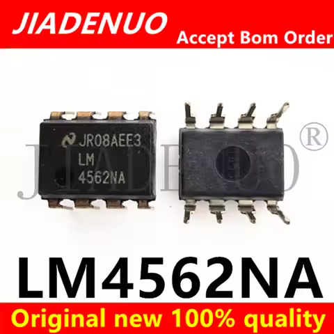 (5pcs)100% original New LM4562NA LM4562 DIP-8 Chipset