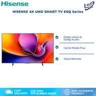 Hisense 43" / 50" / 55" / 65" 4K UHD Smart TV E6Q Series 43E6Q / 50E6Q / 55E6Q / 65E6Q