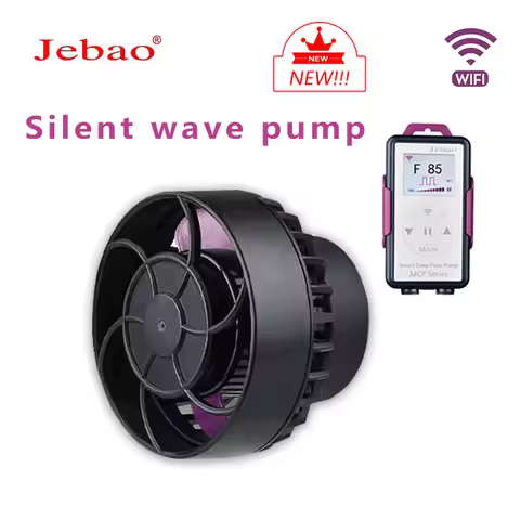 New Jebao Marine Aquarium Wireless Wave Maker MLW-5 MLW-10 ALW-20 SW RW Wave Pump with WiFi LCD Disp